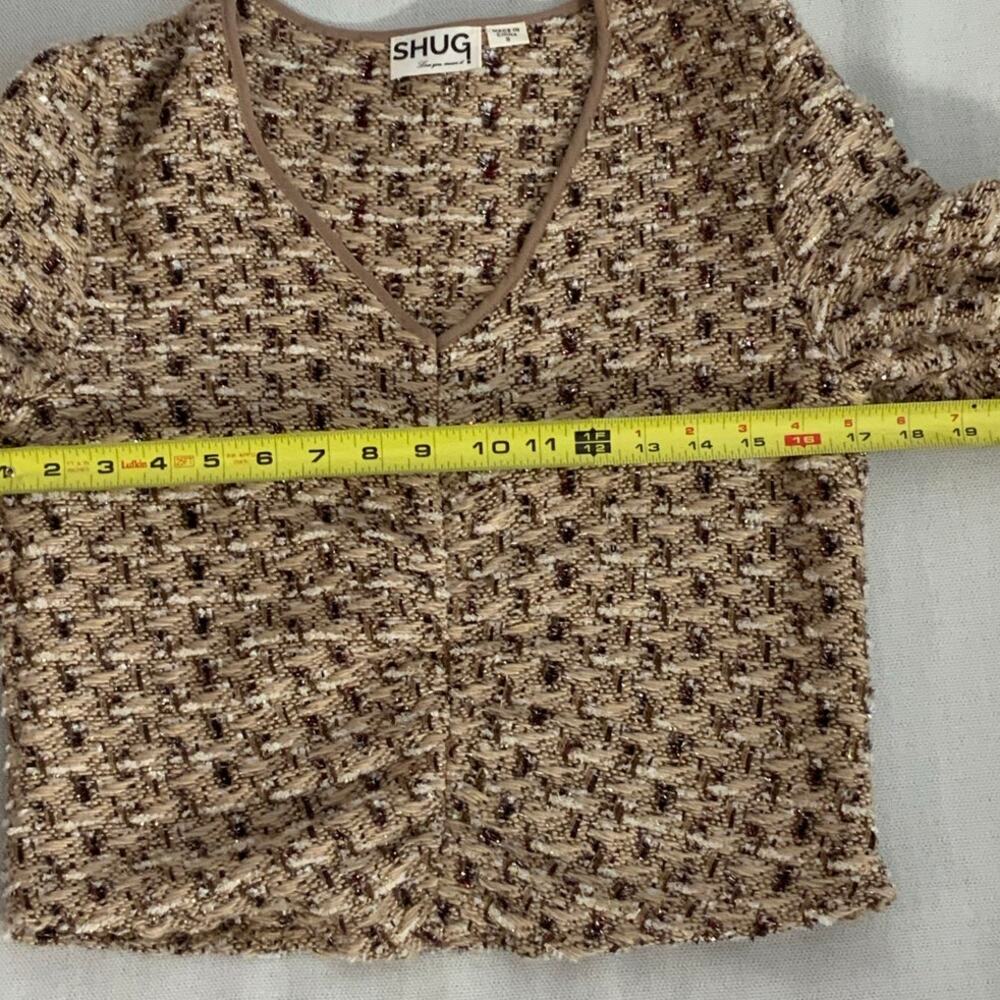SHUG- Ralph Top- Multi Tweed‎ size small - Picture 6 of 7